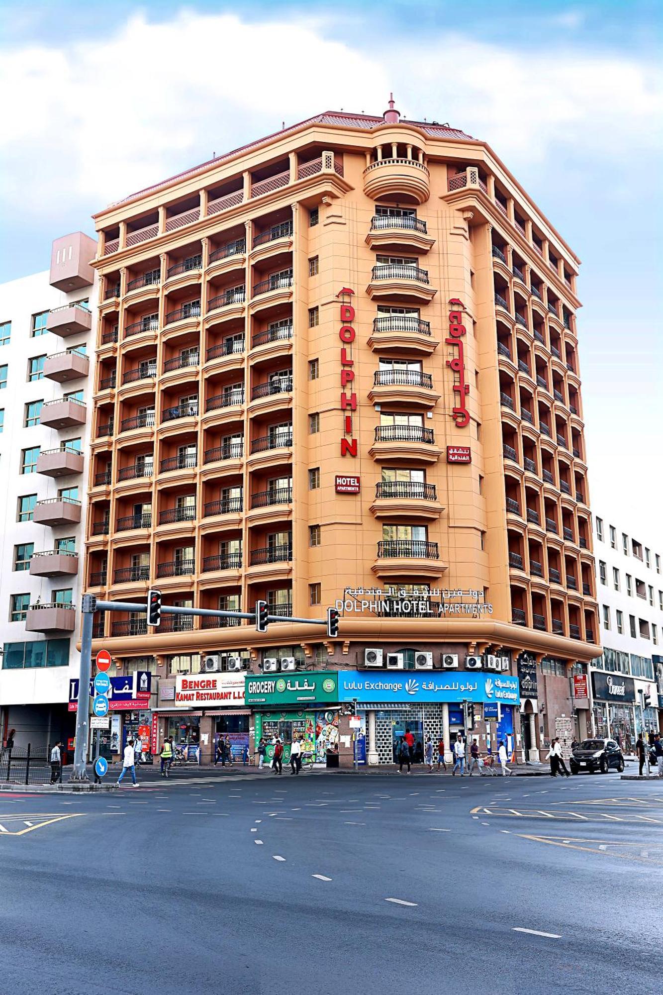 Dolphin Hotel Apartments Dubaj Kültér fotó